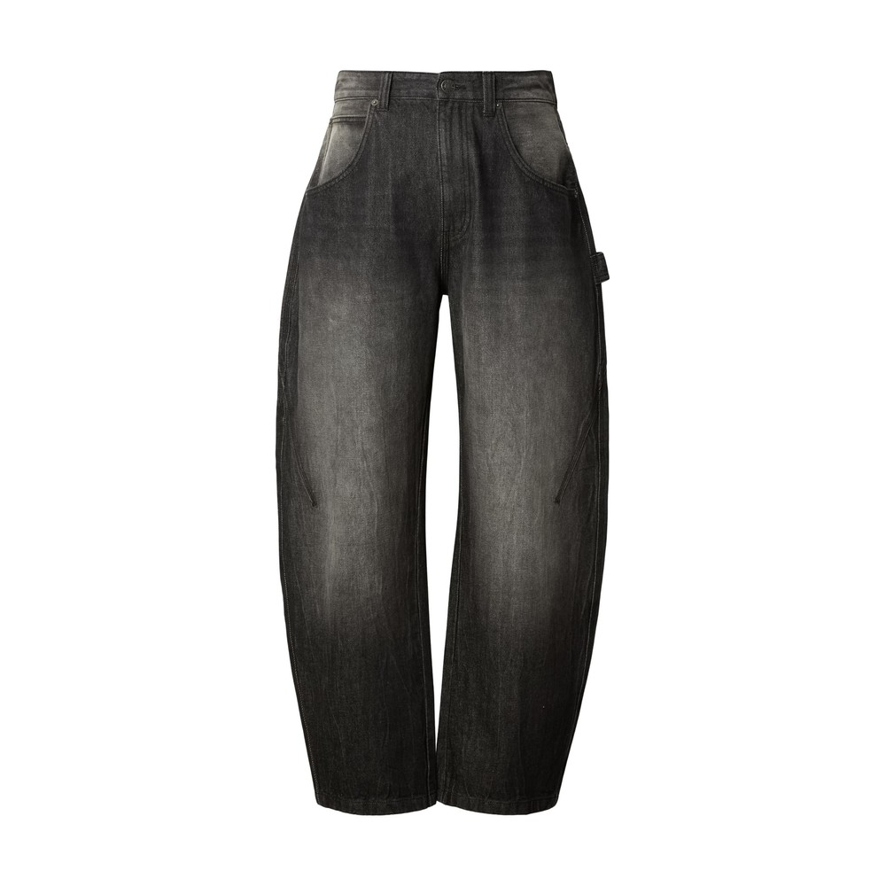 Urban Classics - Heavy Baloon Jeans Wijde broek - Grijs